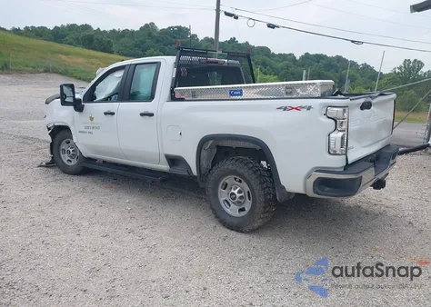 2024 Chevrolet Silverado 2500Hd 4Wd Double Cab Standard Bed Work Truck из США, поврежденный, VIN 1GC2YLE73RF360575